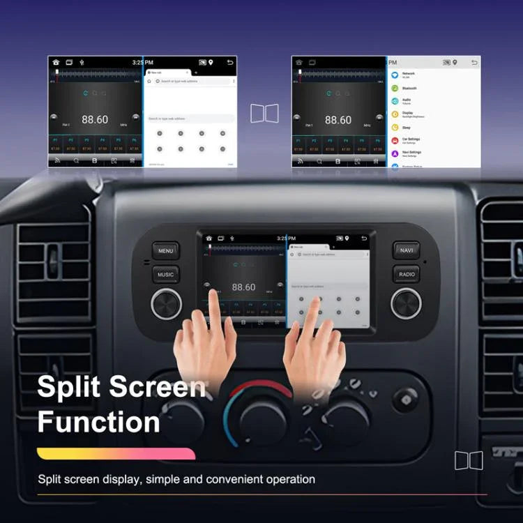 5 Zoll Querformat Android Auto Player Auto Zentralsteuerung All-in-One Einheit, Standard, Standard+12 Lichter Kamera+Mikrofon