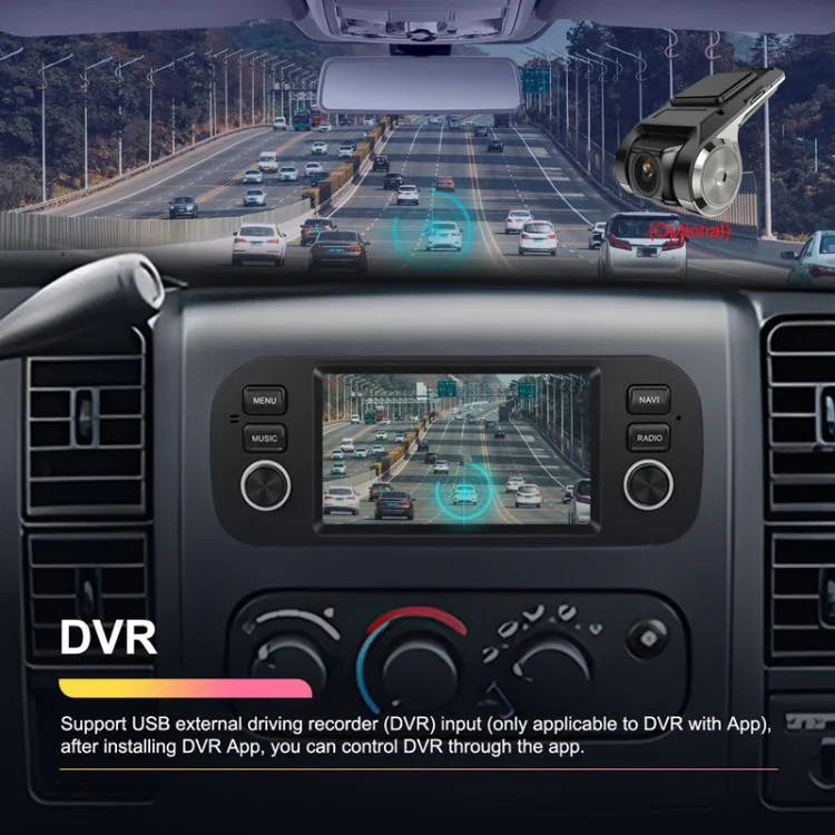 5 Zoll Querformat Android Auto Player Auto Zentralsteuerung All-in-One Einheit, Standard, Standard+12 Lichter Kamera+Mikrofon