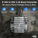 Power Converter Car Charger Cigarette Lighter, 12V / 24V To 30V 3.5A With 1m Car Charger
