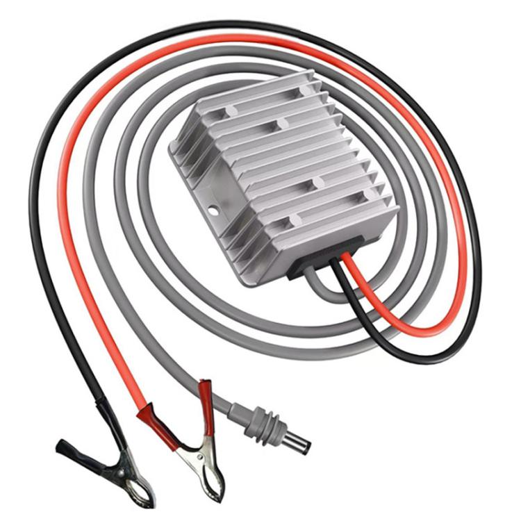 Power Converter Voltage Booster, 12V / 24V To 57V 4.5A With 1m DC Cable, 12V / 24V To 57V 4.5A With 1m DC Cable Clamp