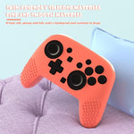 Für Switch 2 Pro Controller Soft-Touch Silikonhülle mit hautfreundlichem Griff