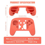 Für Switch 2 Pro Controller Soft-Touch Silikonhülle mit hautfreundlichem Griff