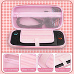 Für Nintendo Switch 2 Sakura Zubehör-Paket Tragetasche mit Hartschale, 4 Daumengriffe, Displayschutzfolie & Ständer, Bundle