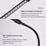 Clip-On Pflanzenwachstumslicht Vollspektrum Pflanzenlampen mit Fernbedienung, 2 Kopf, 3 Kopf, 4 Kopf