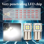 1pair Automotive 30-LED Wick 12V-80V Turn/Daytime Running/Taillight, 1156 Straight Pin, 1156 Crooked Pin, 1157