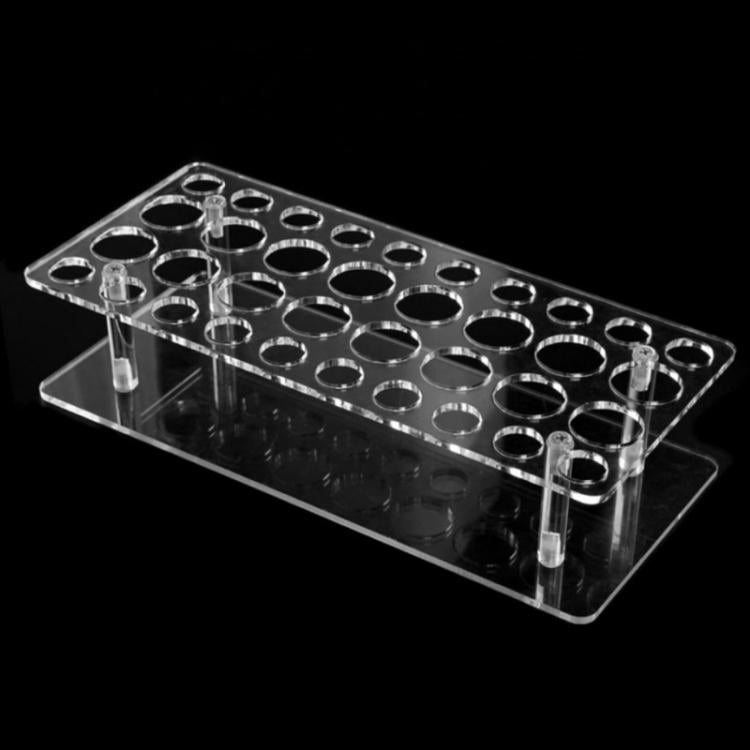 36-Loch transparenter Acryl Lippenstiftständer Parfüm Make-up Pinsel Aufbewahrungsregal, YX202