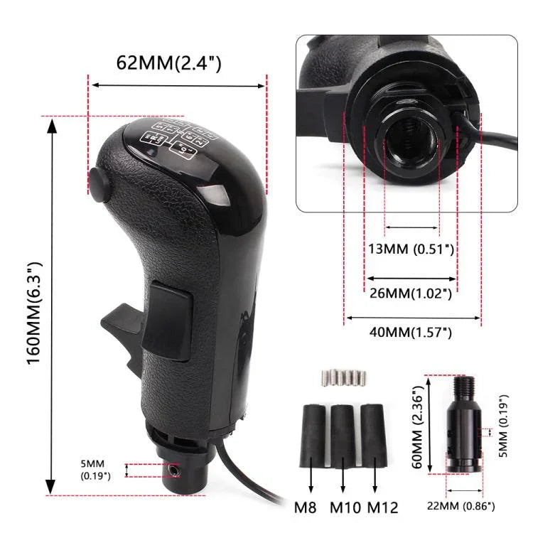 Rennspiel Joystick-Simulator-Schalthebel für Logitech G29 / G27 / G25 / G923, HB043
