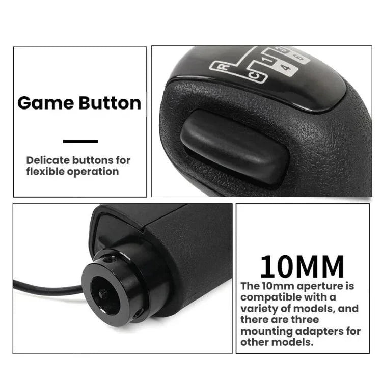 Rennsport-Eurogamer-Joystick-Schaltknauf für Logitech G29 / G27 / G25, HB044