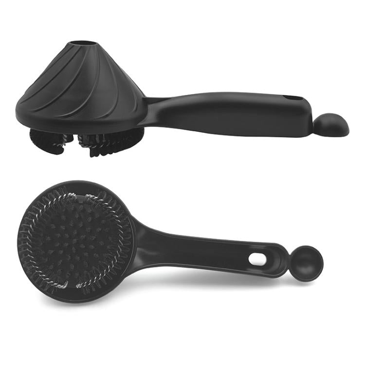 58mm Espressomaschinen Gruppenkopf-Reinigungsbürste Trichter-Design Nylonborsten-Schrubber für Siebträger