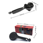 58mm Espressomaschinen Gruppenkopf-Reinigungsbürste Trichter-Design Nylonborsten-Schrubber für Siebträger