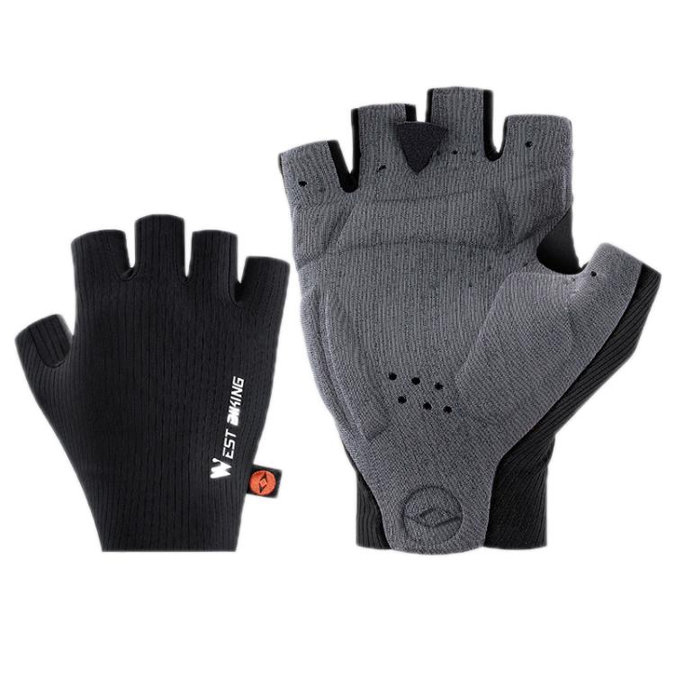 WEST BIKING Gepolsterte, atmungsaktive, rutschfeste Radsport-Trainingshandschuhe, M, L, XL, XXL
