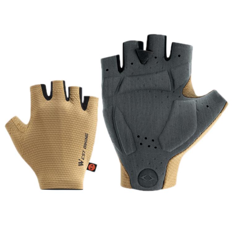 WEST BIKING Gepolsterte, atmungsaktive, rutschfeste Radsport-Trainingshandschuhe, M, L, XL, XXL