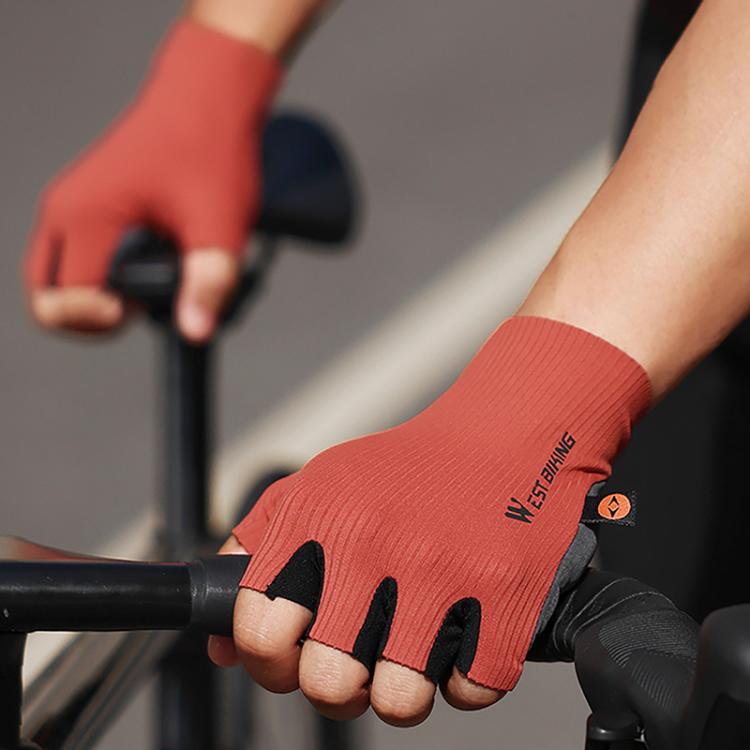 WEST BIKING Gepolsterte, atmungsaktive, rutschfeste Radsport-Trainingshandschuhe, M, L, XL, XXL