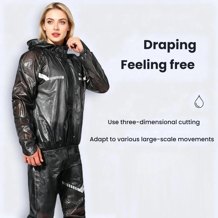 WEST BIKING Reflektierender wasserdichter leichter Fahrrad-Regenmantel für Outdoor, S, M, L, XL, XXL, XXXL, XXXXL