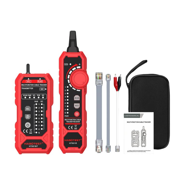 HABOTEST Multifunktionaler Netzwerkkabel-Finder-Tester, HT801B