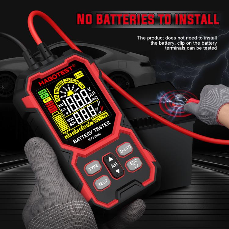 HABOTEST 12/24V Autobatterie-Lebensdauertester