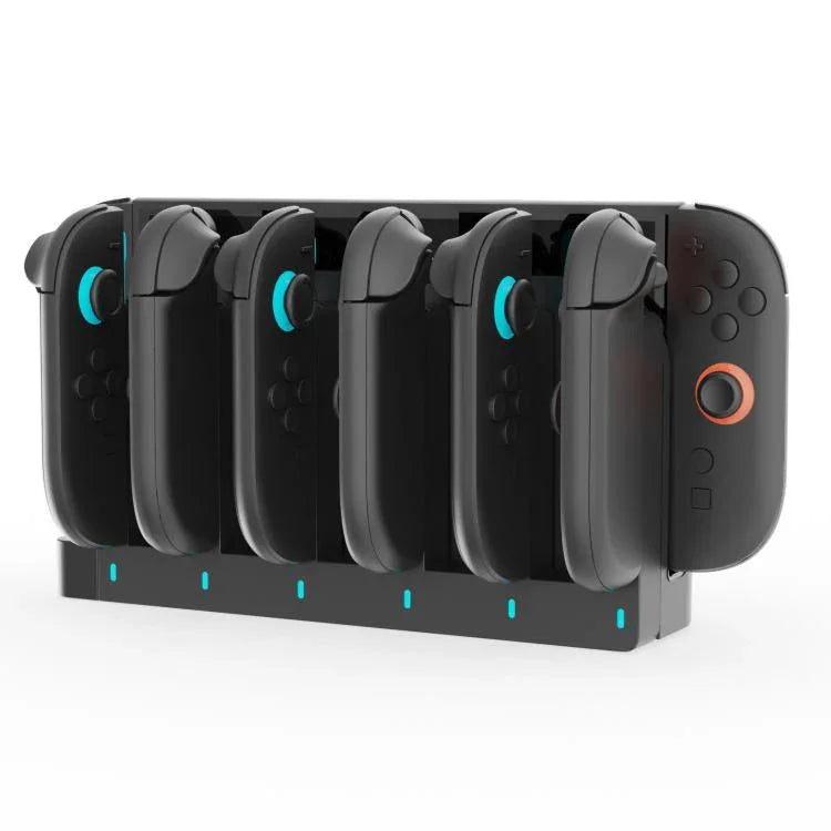 ipega 6-in-1 Ladestation für Nintendo Switch 2 Joy-Con Controller Ladedock, PG-SW2189