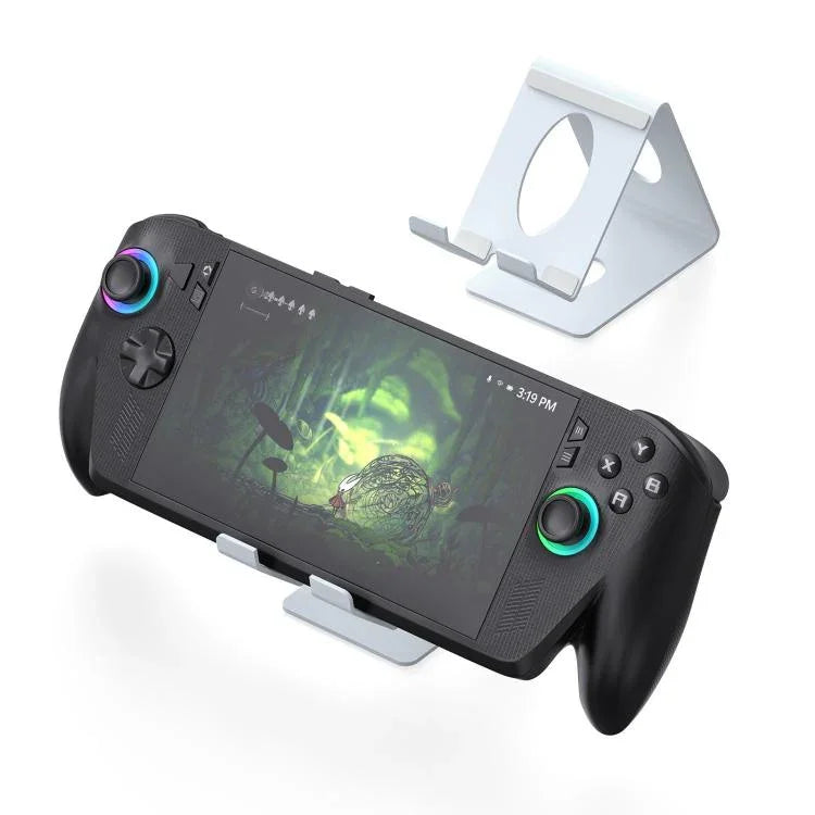 JYS Universal Metall-Tischständer für Handheld-Konsolen Kompatibel mit ROG Xbox Ally/X, Switch, Steam Deck & Lenovo Legion Go, Desktop-Ständer Weiß, Desktop-Ständer Schwarz