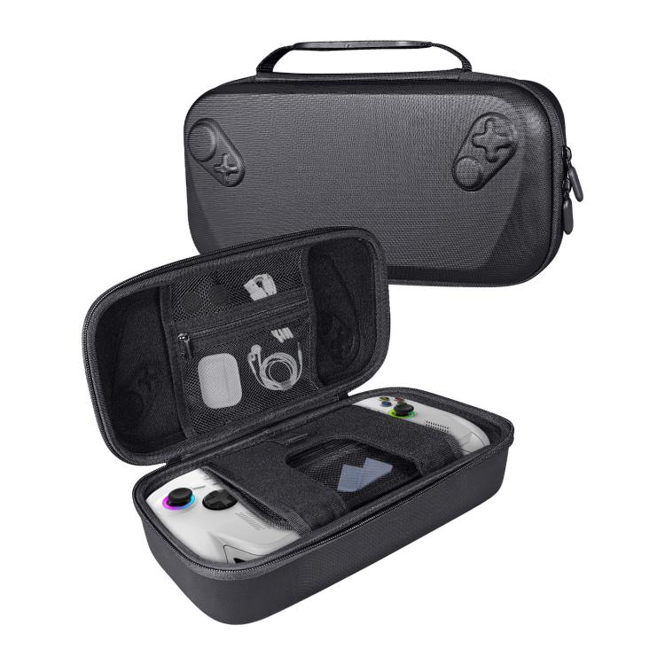 JYS Hartschalenkoffer für ROG Xbox Ally/X Handheld Tragbare Reisetasche mit Reißverschluss, JYS-X152 Weiß, JYS-X152 Schwarz