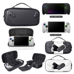 JYS Hartschalenkoffer für ROG Xbox Ally/X Handheld Tragbare Reisetasche mit Reißverschluss, JYS-X152 Weiß, JYS-X152 Schwarz
