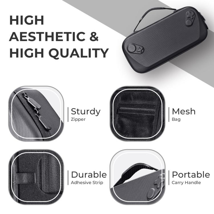 JYS Hartschalenkoffer für ROG Xbox Ally/X Handheld Tragbare Reisetasche mit Reißverschluss, JYS-X152 Weiß, JYS-X152 Schwarz