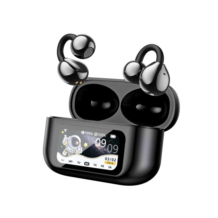 150 Sprachen AI Smart Translator Bluetooth-Kopfhörer mit Farbdisplay-Ladefach