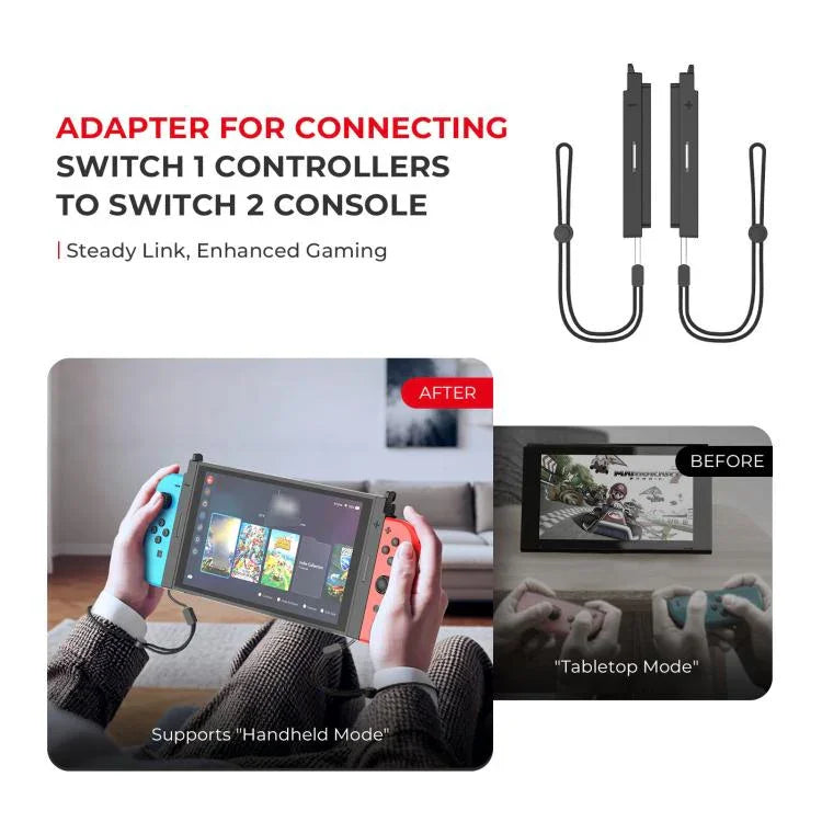 Für Nintendo Switch 1 Joy-Con auf Switch 2 Konsolen-Adapter Plug & Play Konverter