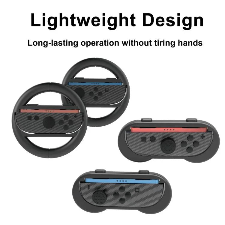 PGTECH 10-in-1 Zubehör-Bundle für Nintendo Switch 2 Lenkräder, Griffe, Thumbstick-Kappen