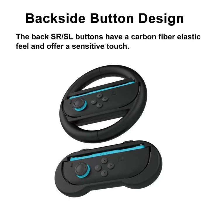 PGTECH 10-in-1 Zubehör-Bundle für Nintendo Switch 2 Lenkräder, Griffe, Thumbstick-Kappen