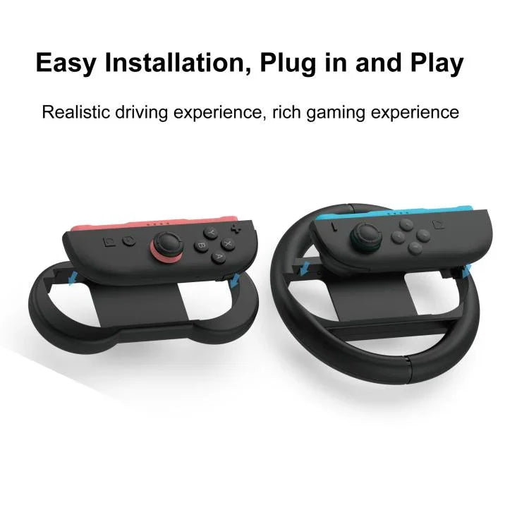 PGTECH 10-in-1 Zubehör-Bundle für Nintendo Switch 2 Lenkräder, Griffe, Thumbstick-Kappen