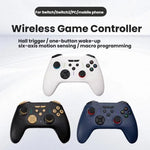 S201 Bluetooth Gaming Controller – Hall-Effekt-Trigger, zwei Tasten auf der Rückseite für Makros, kompatibel mit Switch 2/Switch/PC/Steam/Mobile