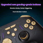 S201 Bluetooth Gaming Controller – Hall-Effekt-Trigger, zwei Tasten auf der Rückseite für Makros, kompatibel mit Switch 2/Switch/PC/Steam/Mobile