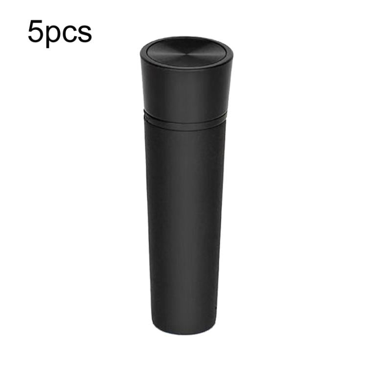 5er-Pack Rotwein-Vakuumstopfen Weinkonservierungsstopfen, Schwarz