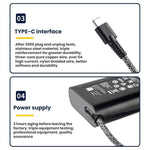 Typ-C Super-Schnelllade-PD-Ladegerät für HP Laptops, 65W 20V-3,25A, 90W 20V-4,5A