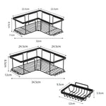 Bohrfreies Badezimmer Wand-Duschgel-Aufbewahrungsregal
