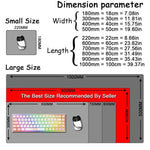Abstrakte Linienstruktur Mauspad Rutschfeste Schreibtischmatte Für Büro, Gaming, 300x600x2mm, 300x700x2mm, 300x800x2mm, 400x900x2mm
