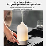 Vase Nebel Luftbefeuchter Aromatherapie Diffusor USB Buntes Stimmungslicht