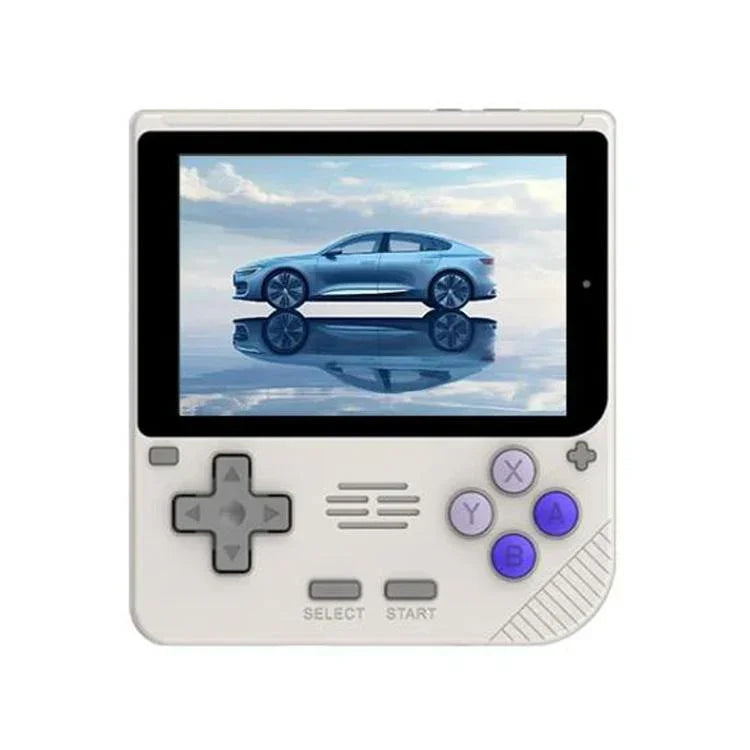 POWKIDDY V10 Retro Handheld-Spielekonsole 3,5-Zoll IPS OCA Full Fit, Quad-Core Cortex-A35 1,5GHz, 64G, 128G