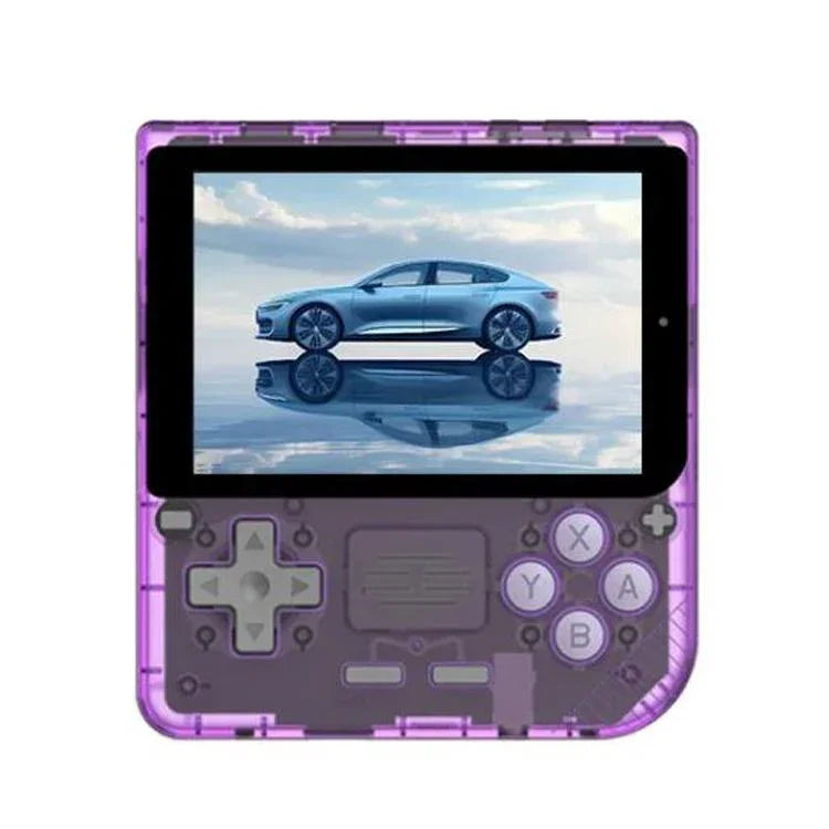 POWKIDDY V10 Retro Handheld-Spielekonsole 3,5-Zoll IPS OCA Full Fit, Quad-Core Cortex-A35 1,5GHz, 64G, 128G
