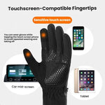 Electric Heated Gloves For Men & Women 3 Heat Settings, Cold/Windproof Winter Thermal Gloves For Outdoor Riding, Skiing, Hiking, Free Size