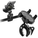 Phone Holder With Secure Clamp For Baby Strollers / Infant Pushchairs, Phone Holder