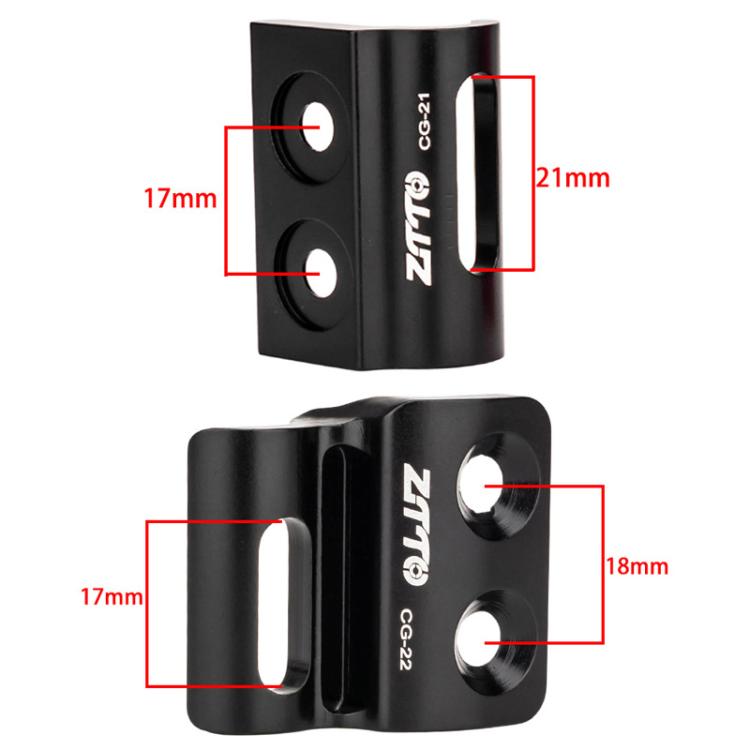 ZTTO Rennrad Umwerferhalter Umwerfer-Aufhängehaken Montageclip, CG21 Schwarz, CG21 Rot, CG22 Schwarz, CG22 Rot
