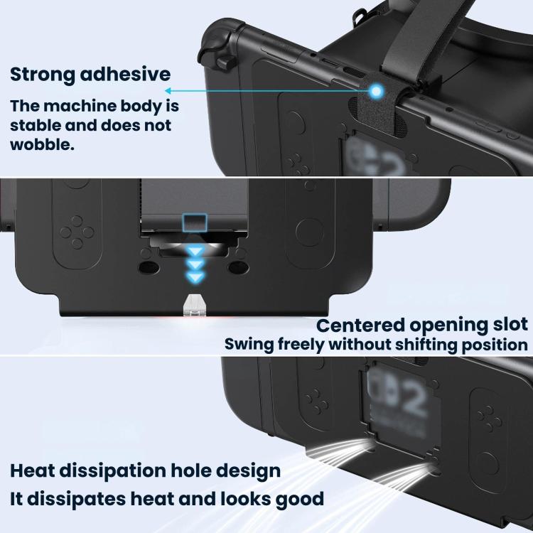 Für Nintendo Switch 2 STARTRC GAMES VR-Brille Einstellbarer Pupillenabstand 3D-Zubehör