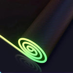 Micro-USB LED leuchtende Maus-Tastatur-Unterlage RGB bunte Lichter gesperrte Kante verdickte Maus-Schreibtischunterlage, 250x350x3mm, 250x350x4mm, 300x800x3mm, 300x800x4mm, 400x900x3mm, 400x900x4mm