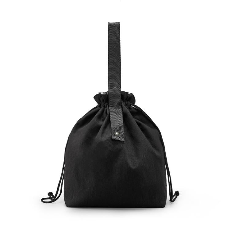 Kordelzug Tragbare Rohe Lunchbox Tasche Leichte Kompakte Lunchtasche