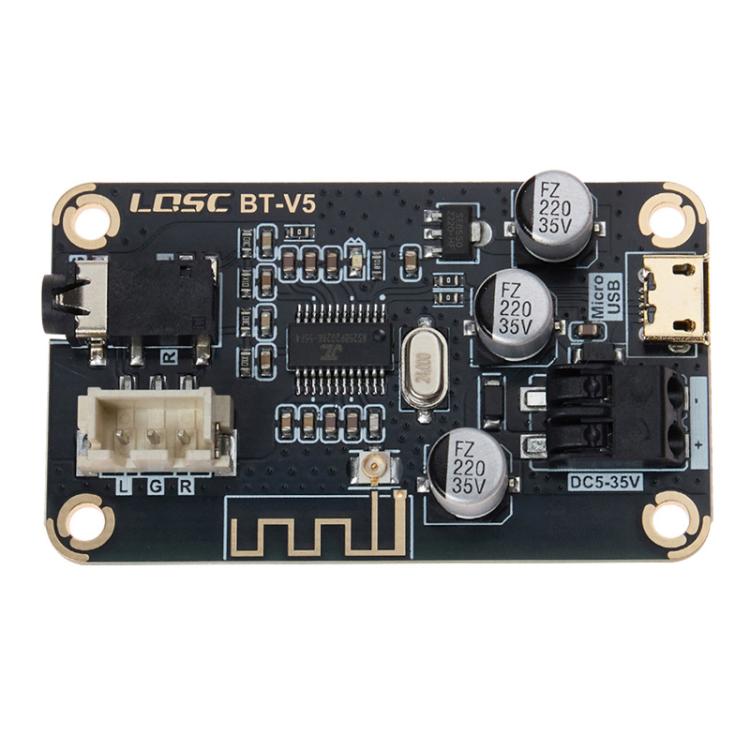 MP3 Bluetooth 5.1 Decodierungsplatine DIY Modifizierter verlustfreier Auto-Audio-Empfängermodul, LQSC BT-V5