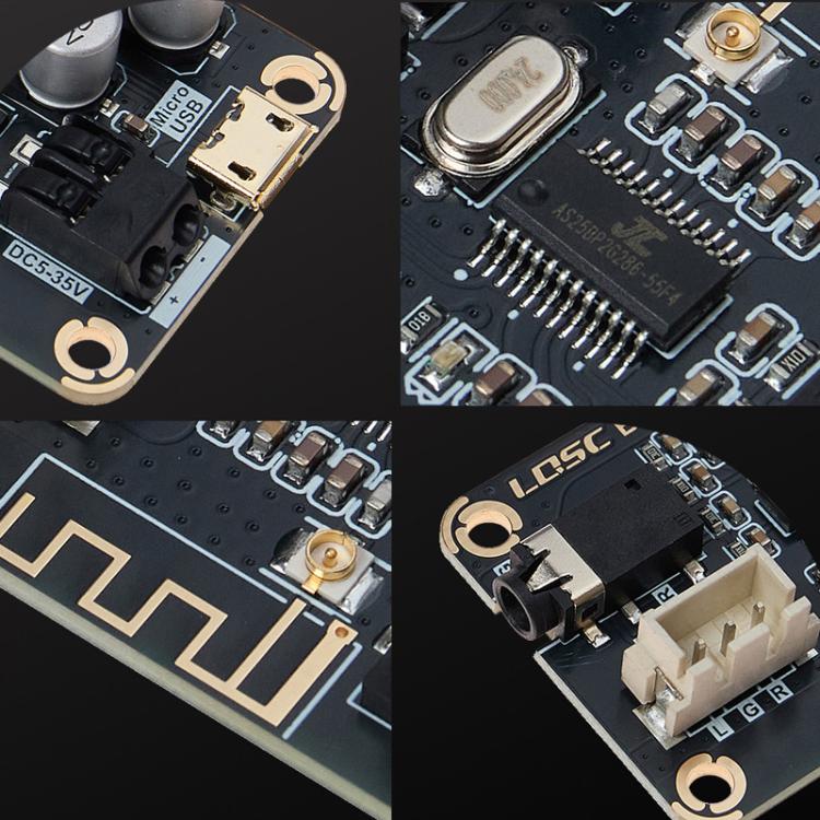 MP3 Bluetooth 5.1 Decodierungsplatine DIY Modifizierter verlustfreier Auto-Audio-Empfängermodul, LQSC BT-V5
