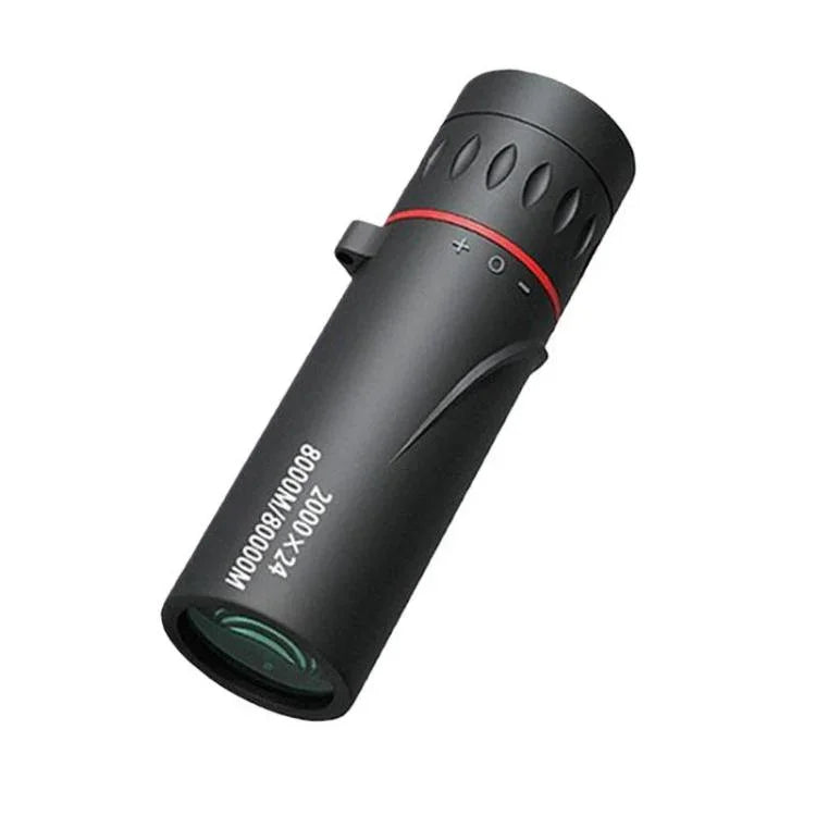 8x HD Outdoor Monokular Tragbares Restlicht-Nachtsicht-Telefon-Monokular, Einzeln, Mit Telefonhalter, Mit Telefonhalter+Stativ