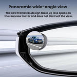 360 Degree Adjustable Frameless Suction Cup High-Definition Small Round Mirror