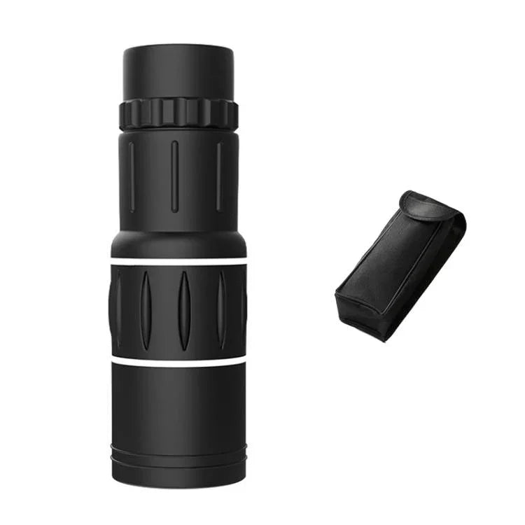 16x52 Outdoor-Monokular mit Nachtsicht für schlechte Lichtverhältnisse, Telefonfotografie-Monokular, Einzel+Tasche, Mit Tasche+Handyhalter, Mit Tasche+Handyhalter+Stativ